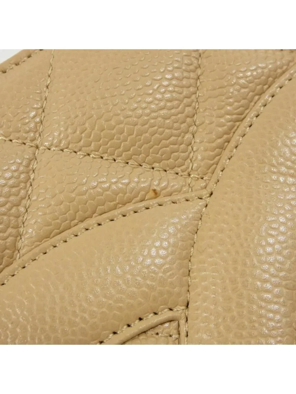 Chanel Vintage Bag Handbag Beige